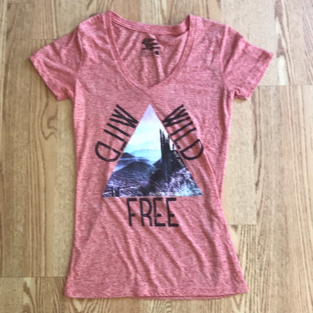 Wild and free V-Neck T-shirt from Zumiez